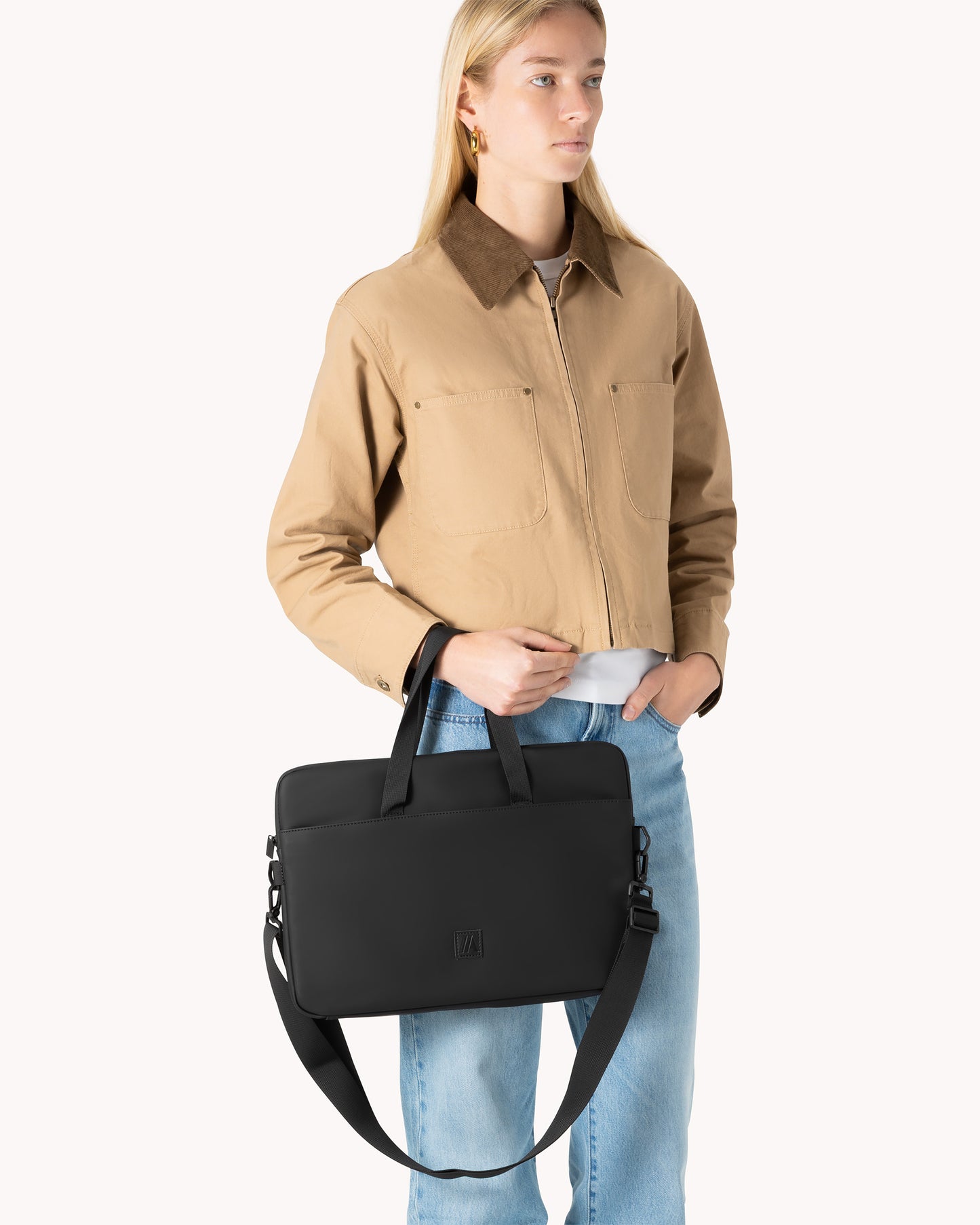 Airback laptoptas 13 inch - matzwart