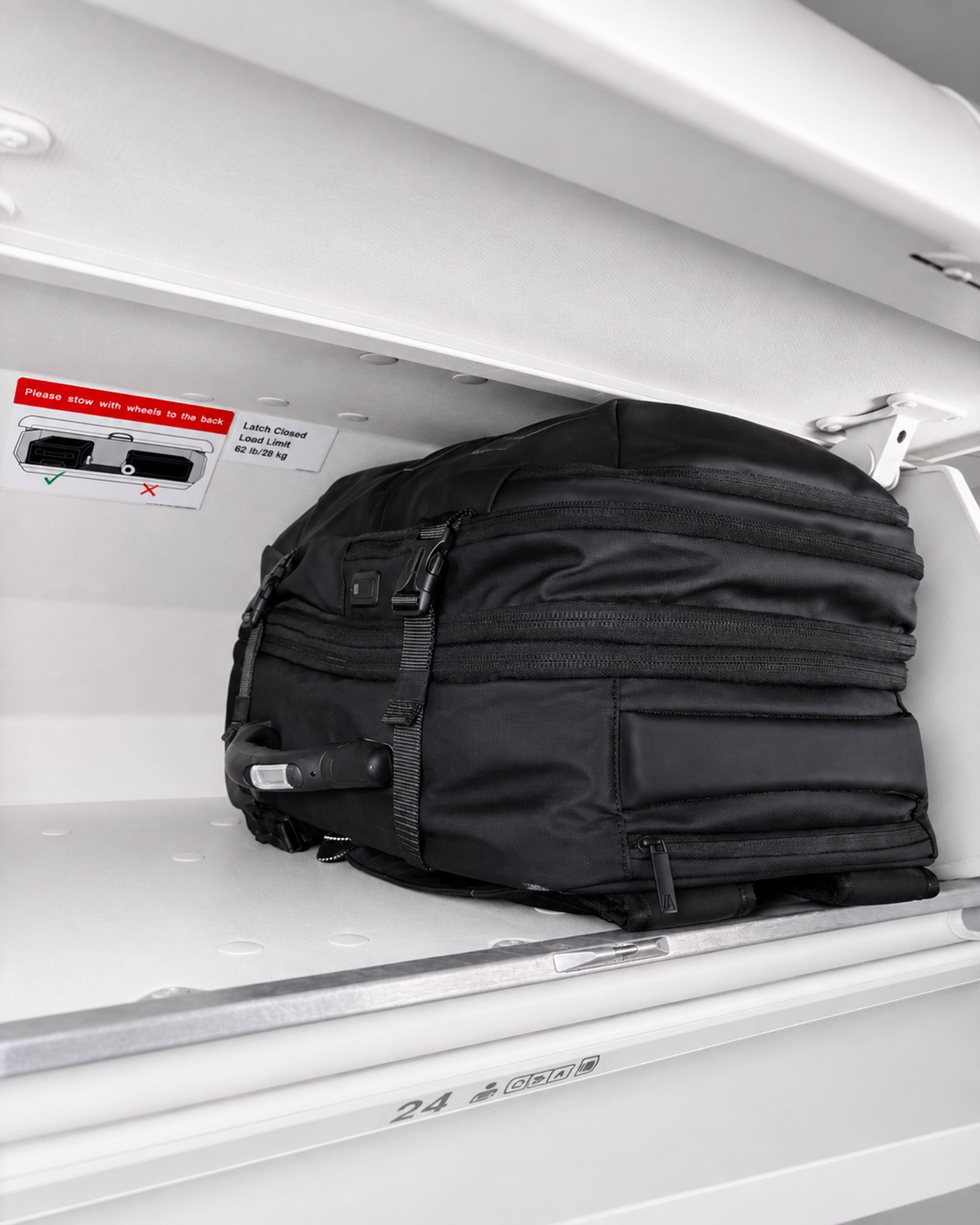 Vacuümrugzak handbagage met trolley (2-in-1) | Airback MAX - Airback